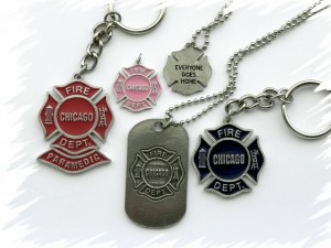 Chicago Fire Department Custom Dog Tags