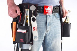 The custom belt buckle we made for the PitBoss BBQ kit.