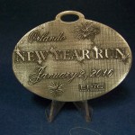 New year's Run medal