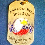 Hero Ride dog tag